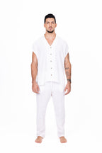Pantalón Gary blanco Anaia, foto 3