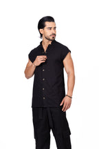Camisa sin mangas cuello mao Anaia, foto 6