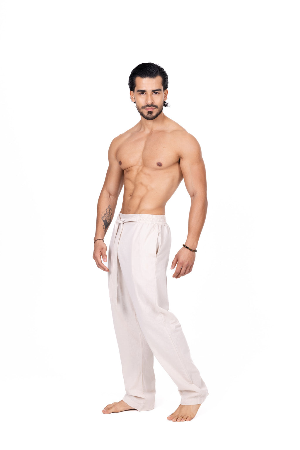 Pantalón Gary crema Anaia, foto 2