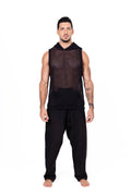 Camiseta de malla negra con capota Anaia, foto 1