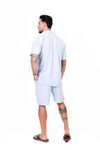 Camisa manga corta azul claro Anaia, foto 3