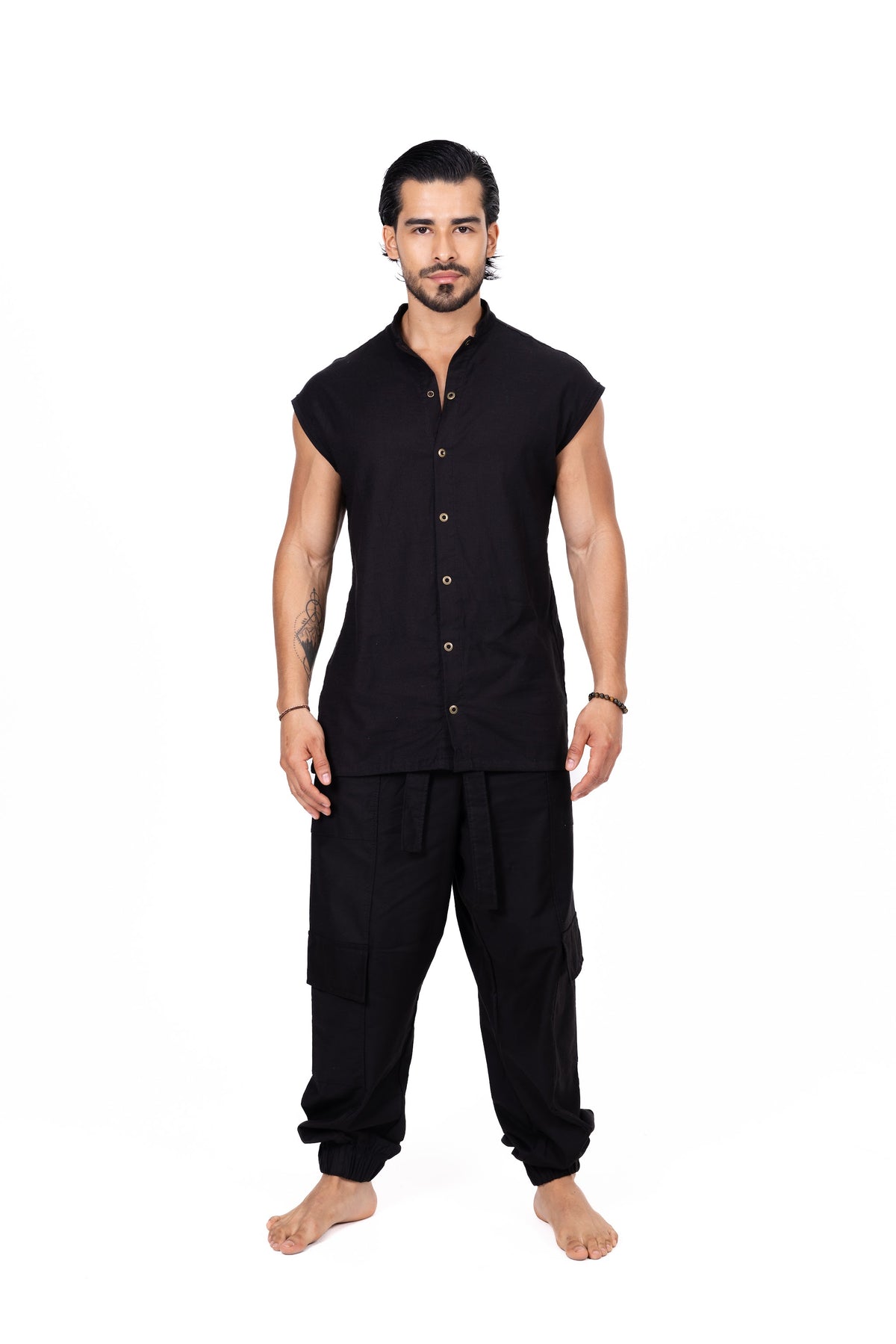 Pantalón negro amplio Anaia, foto 1