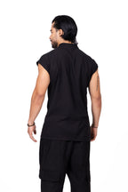 Camisa sin mangas cuello mao Anaia, foto 7