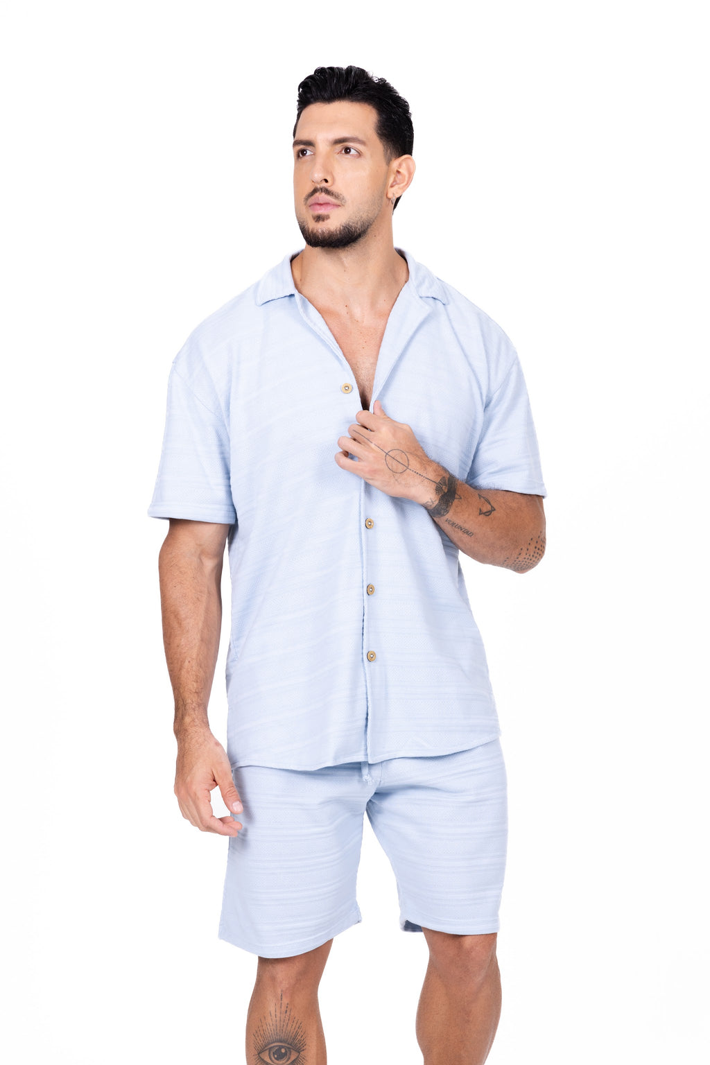 Camisa manga corta azul claro Anaia, foto 1
